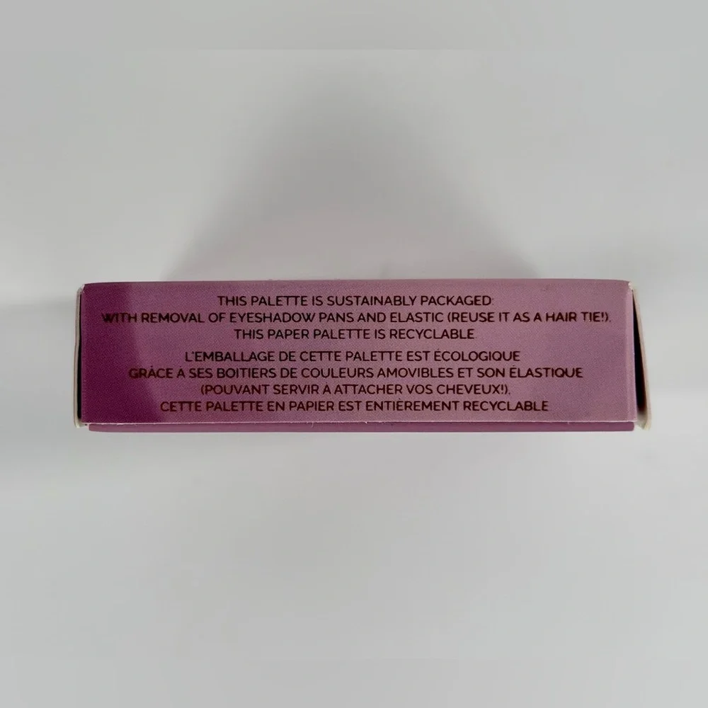 ATHR Aether Beauty Ametrine Mini Crystal Eyeshadow Quad Palette Mauve Rose New